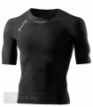 Zobrazit detail zboží: Skins Bio A400 Mens Black/Grey Top Short Sleeve (Aktivní funkční prádlo pánské)