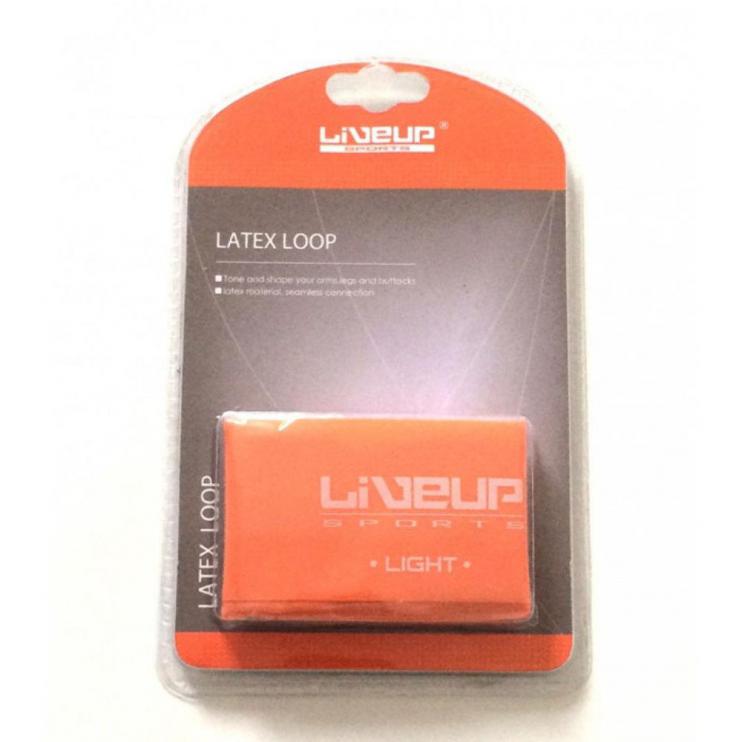 Zobrazit detail zboží: Aerobic guma LiveUp 5 cm oranžová (Aerobic)