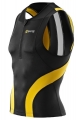 Zobrazit detail zboží: Skins TRI 400 Mens Sleeveless Top Front Zip (Triatlonové funkční prádlo pánské)