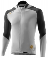 Zobrazit detail zboží: Skins Cycle Mens White/Grey L/S Jersey (Cyklistické funkční prádlo pánské)