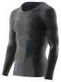 Zobrazit detail zboží: Skins Bio RY400 Mens Graphite/Blue Top Long Sleeve (Regenerační funkční prádlo pánské)