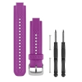 Zobrazit detail zboží: Řemínek pro Forerunner 25, Black/Purple (velikost S) (Forerunner 25 serie)