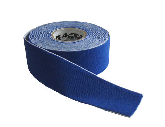 Zobrazit detail zboží: ACRA D71-MO Kinezio tape 2,5 cm x 5 m modrý (Tejpy)